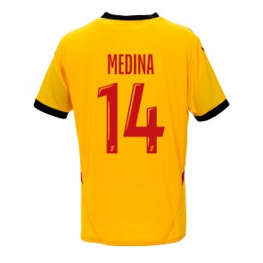 Billiga RC Lens Facundo Medina #14 Hemmatröja 2024-25 Kortärmad